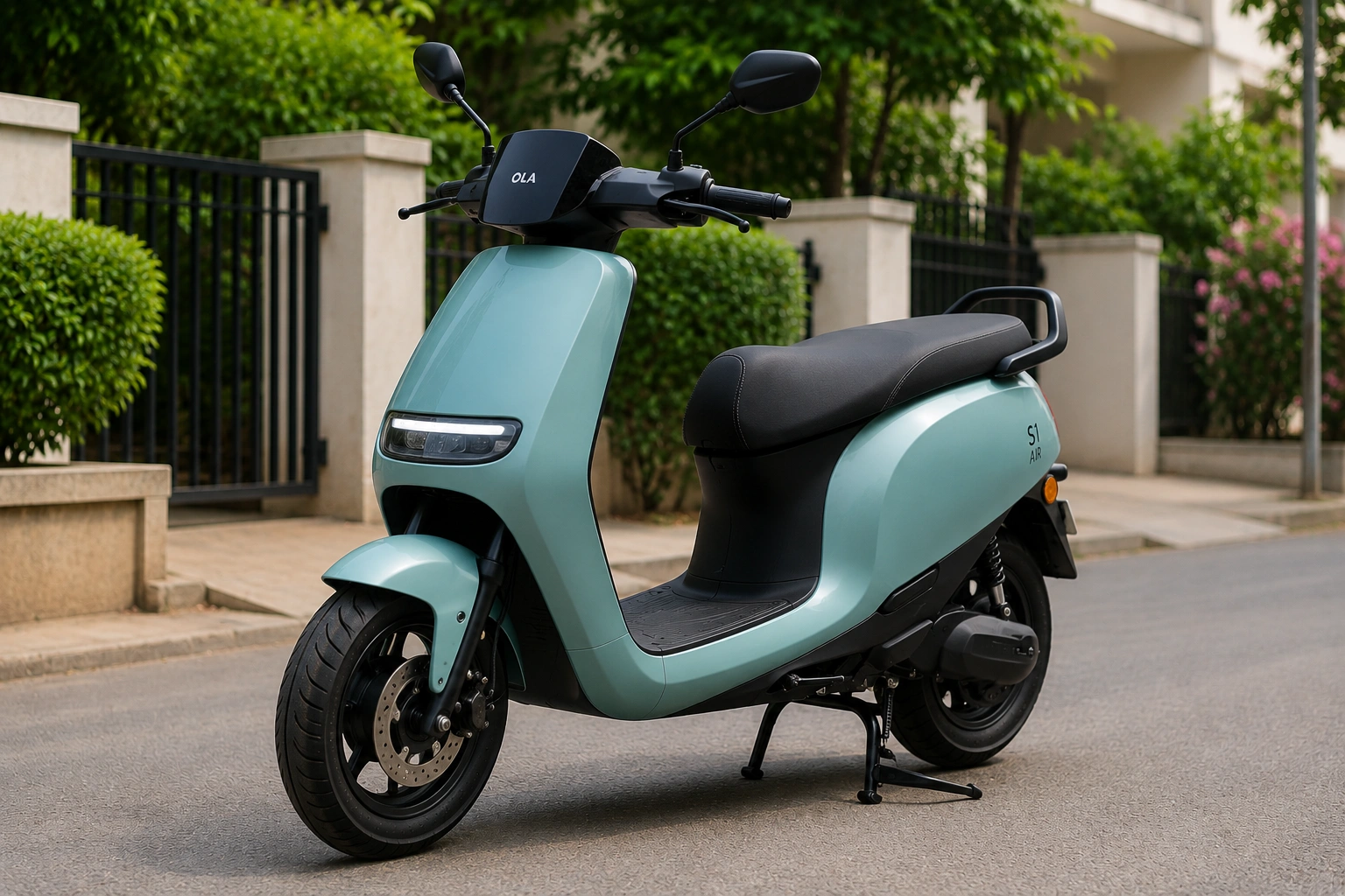 Electric Scooty Training for Women